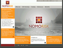 Tablet Screenshot of nomorisk.com